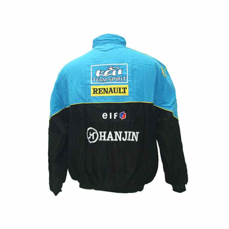 Renault Telefonica Blue & Black Racing Jacket