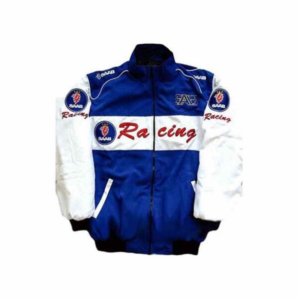 Saab Racing Blue & White Jacket