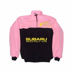 Subaru Racing Jacket Pink and Black