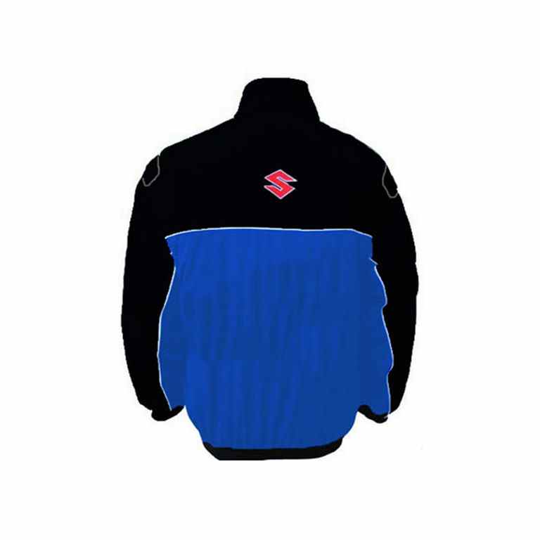 Suzuki Michelin Black and Blue Racing jacket