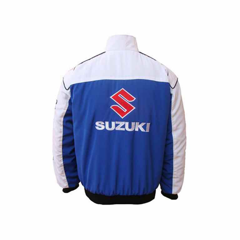 Suzuki Racing Team White & Blue Jacket