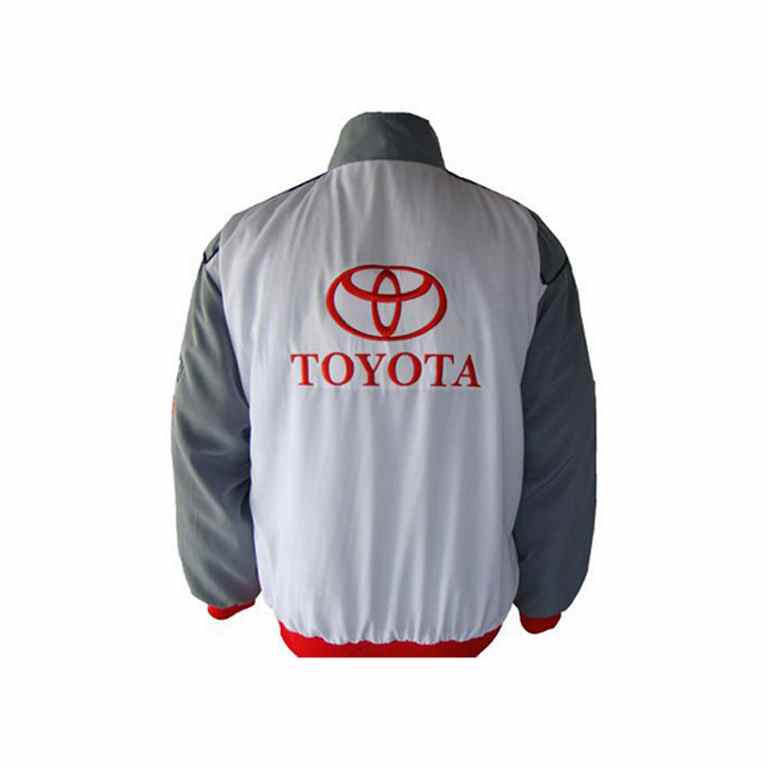 Toyota Panasonic Racing Jacket White and Gray