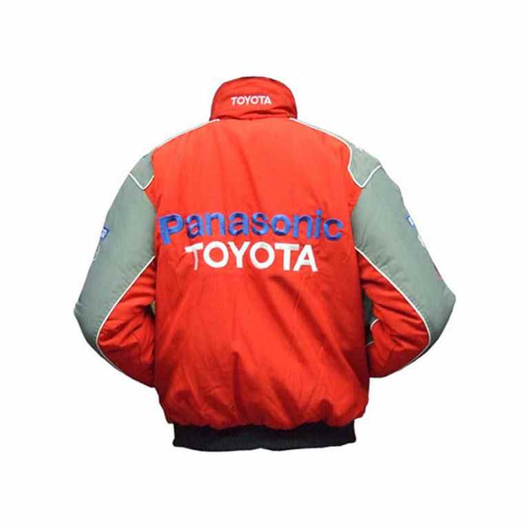 Toyota Panasonic Red & Gray Racing Jacket