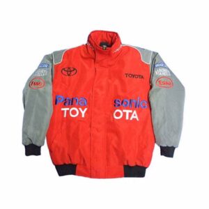 Toyota Panasonic Red & Gray Racing Jacket