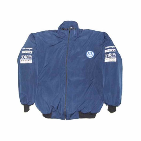 VW Volkswagen Dark Blue Racing Jacket