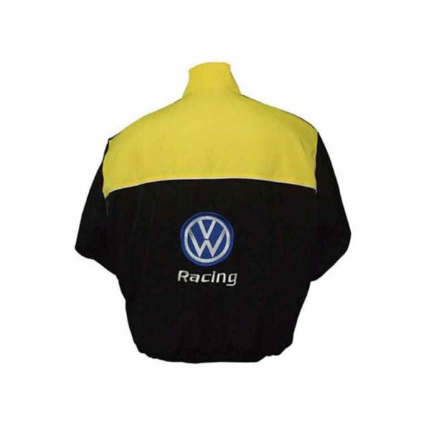 Volkswagen Black & Yellow Racing Jacket