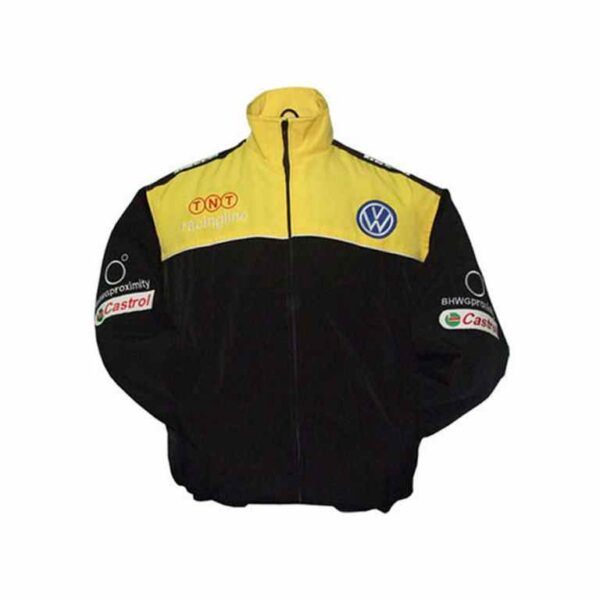 Volkswagen Black & Yellow Racing Jacket