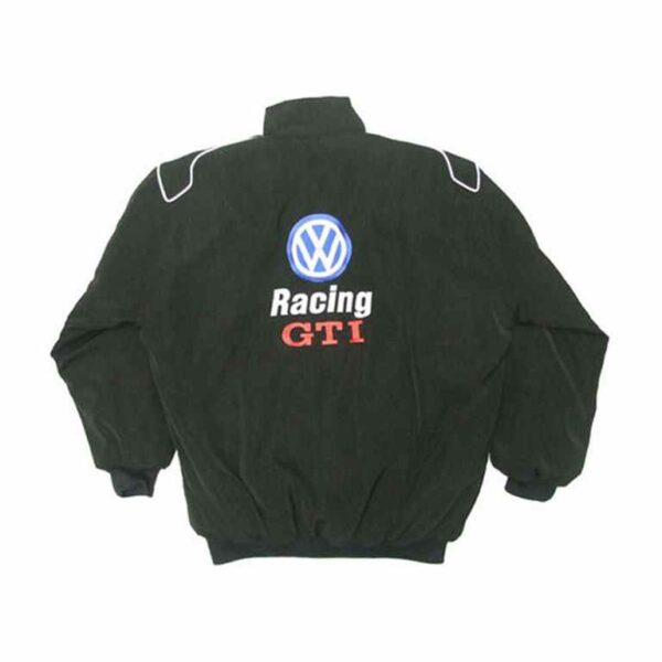 Volkswagen Middle Logo GTI Racing Jacket Black