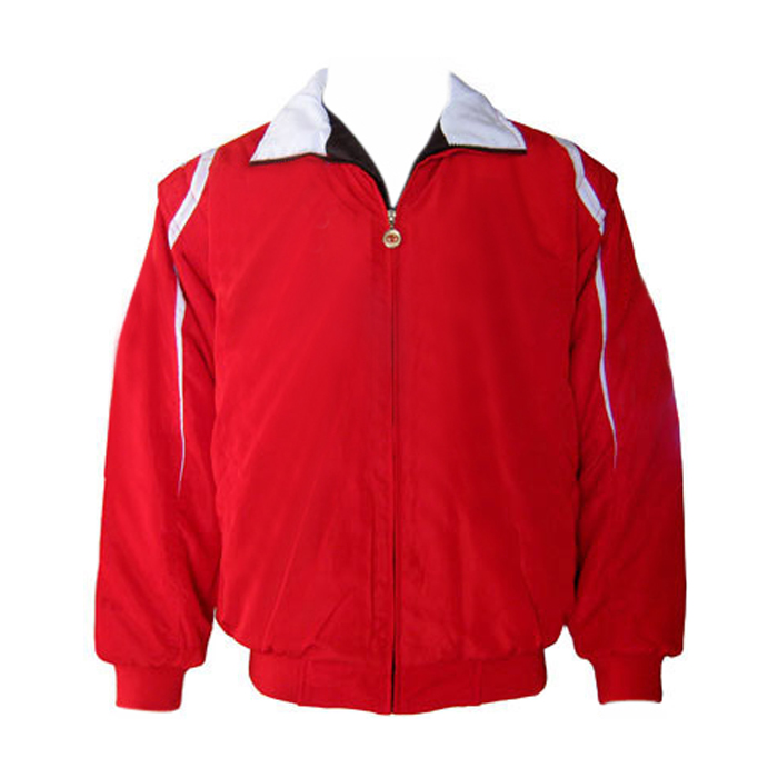 Sport Racing Jacket Red and White