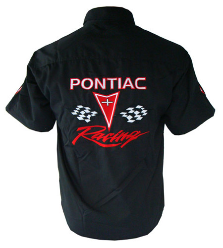 Pontiac Racing Shirt Black