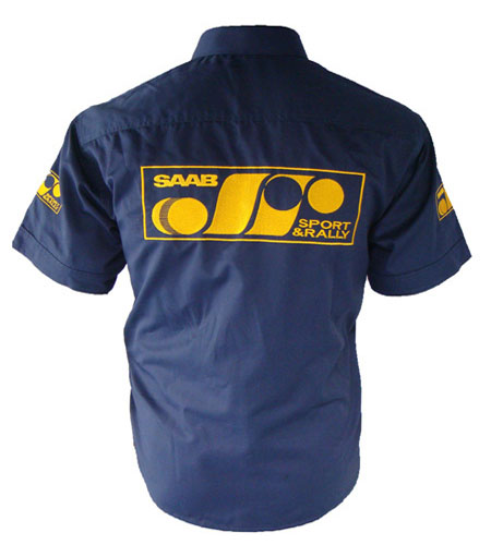 Saab Racing Shirt Nevy