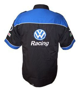 WV Racing Shirt Blue and Black